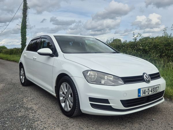 Volkswagen Golf Hatchback, Petrol, 2014, White