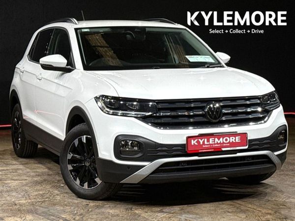 Volkswagen T-Cross SUV, Petrol, 2022, White