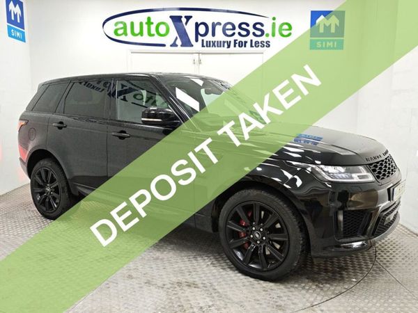 Land Rover Range Rover Sport SUV, Hybrid, 2021, Black