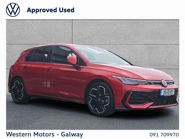 Volkswagen Golf Hatchback, Petrol, 2025, Red