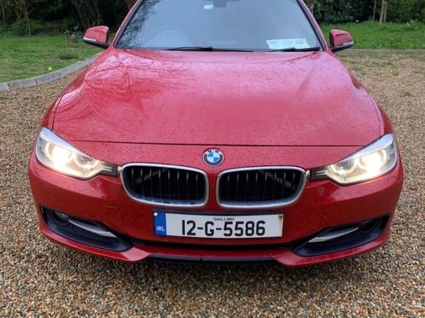BMW 3-Series Saloon, Diesel, 2012, Red