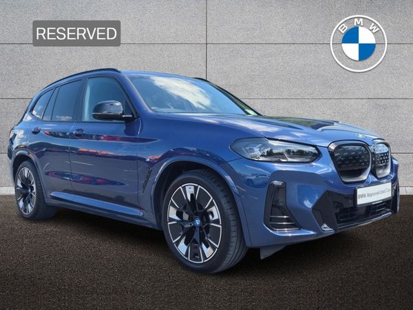 BMW iX3 SUV, Electric, 2023, Blue