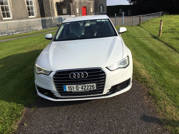 Audi A6 Saloon, Diesel, 2015, White