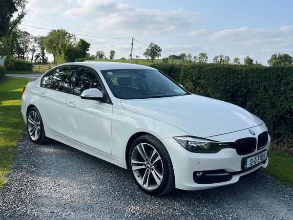 BMW 3-Series Saloon, Diesel, 2012, White