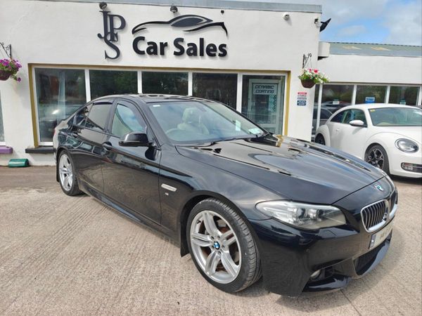 BMW 5-Series Saloon, Diesel, 2014, Black