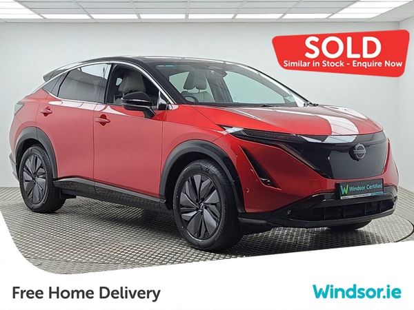 Nissan Ariya MPV, Electric, 2023, Red