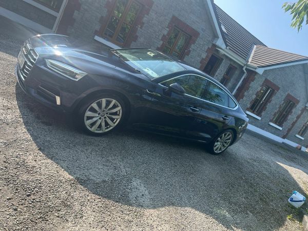 Audi A5 Hatchback, Diesel, 2018, Blue