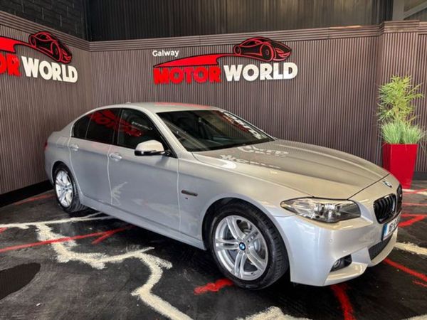 BMW 5-Series Saloon, Diesel, 2016, Silver