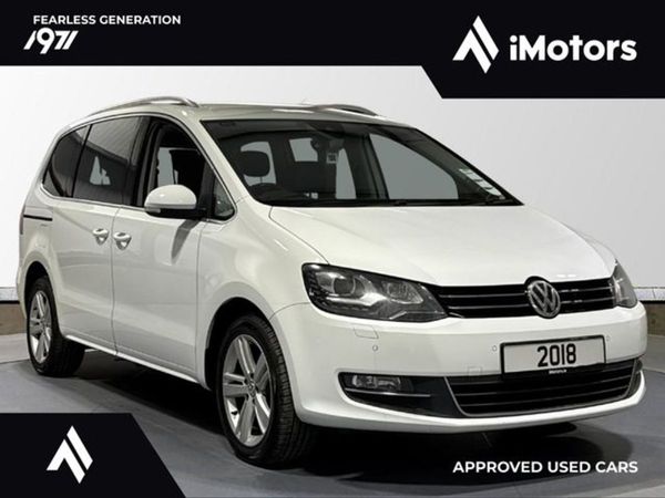 Volkswagen Sharan MPV, Petrol, 2018, White