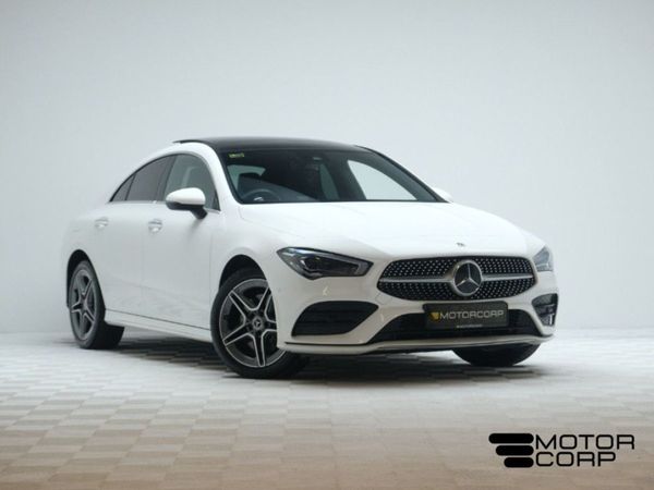 Mercedes-Benz CLA Coupe, Hybrid, 2022, White