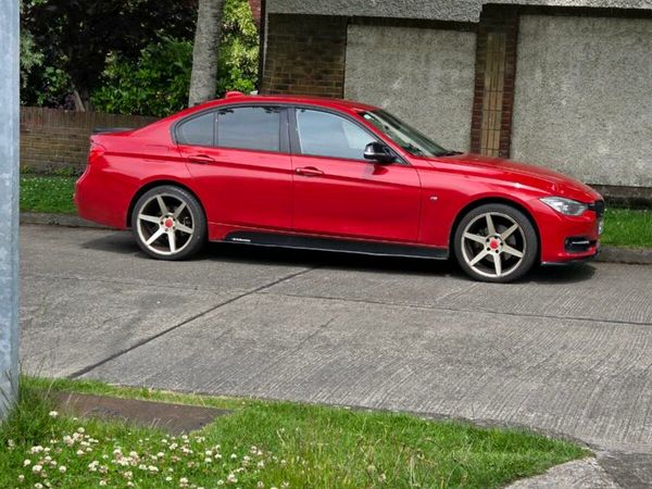BMW 3-Series Saloon, Diesel, 2012, Red