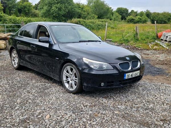 BMW 5-Series Saloon, Diesel, 2006, Black