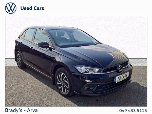 Volkswagen Polo Hatchback, Petrol, 2023, Black