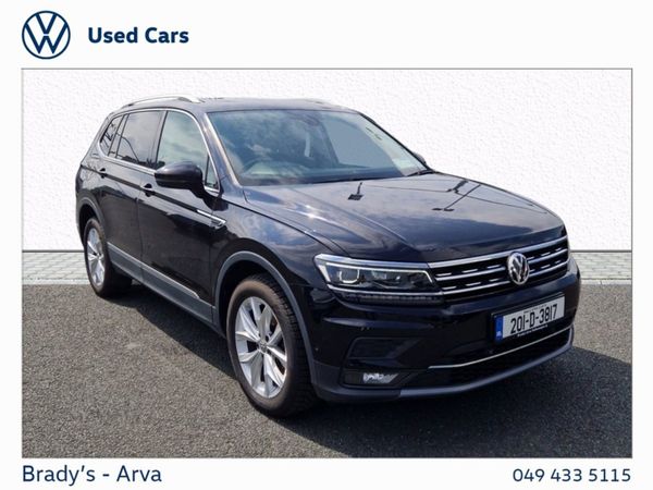 Volkswagen Tiguan Allspace SUV, Diesel, 2020, Black