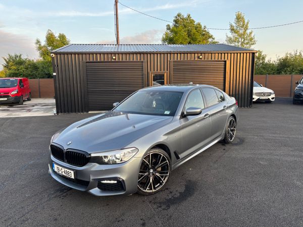 BMW 5-Series Saloon, Diesel, 2019, Blue