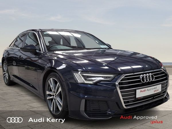 Audi A6 Saloon, Diesel, 2021, Blue
