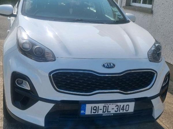 Kia Sportage SUV, Diesel, 2019, White