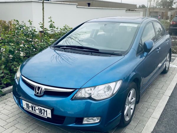 Honda Civic Saloon, Petrol, 2010, Blue