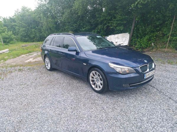 BMW 5-Series Estate, Diesel, 2008, Blue