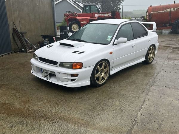 Subaru Impreza Saloon, Petrol, 1997, White