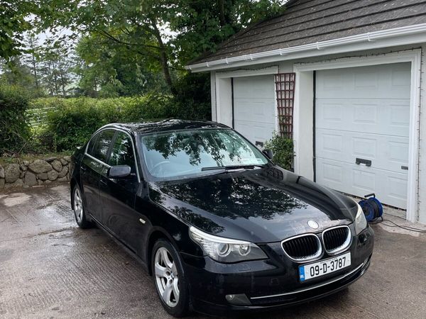 BMW 5-Series Saloon, Diesel, 2009, Black