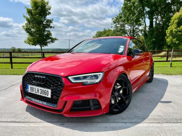 Audi S3 Saloon, Petrol, 2019, Red