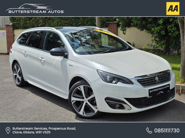 Peugeot 308 Estate, Petrol, 2017, White