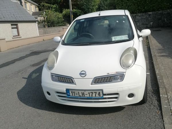 Nissan Micra Hatchback, Petrol, 2011, White