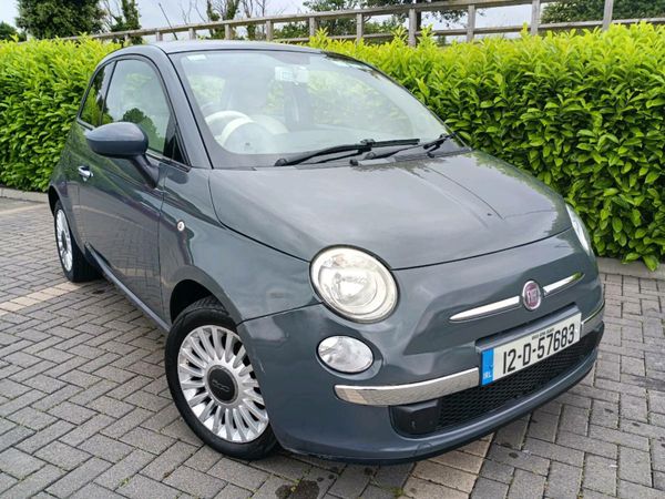 Fiat 500 Hatchback, Petrol, 2012, Grey