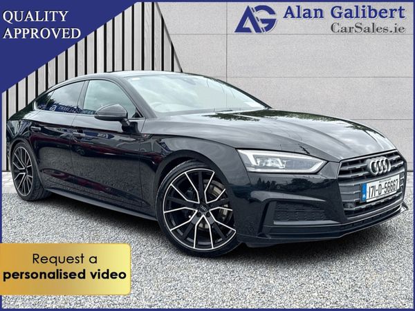 Audi A5 Hatchback, Diesel, 2017, Black
