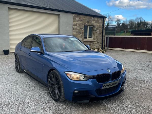 BMW 3-Series Saloon, Diesel, 2015, Blue