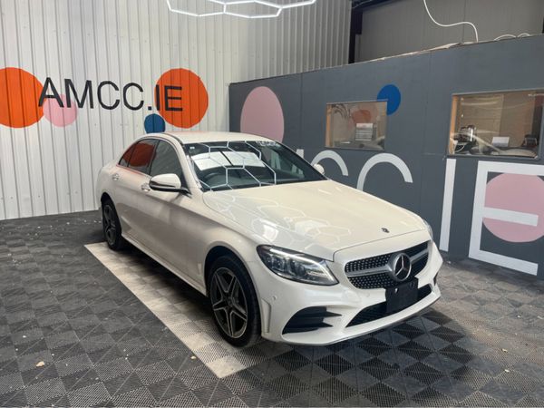 Mercedes-Benz C-Class Saloon, Petrol, 2019, White