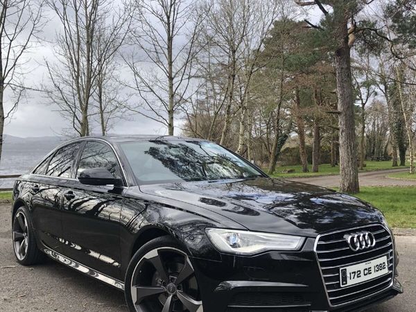 Audi A6 Saloon, Diesel, 2017, Black