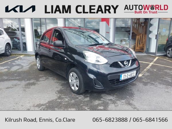 Nissan Micra Hatchback, Petrol, 2017, Black