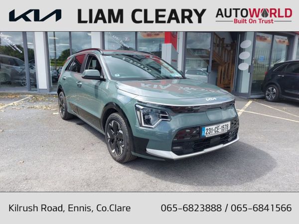 Kia Niro SUV, Electric, 2023, Green