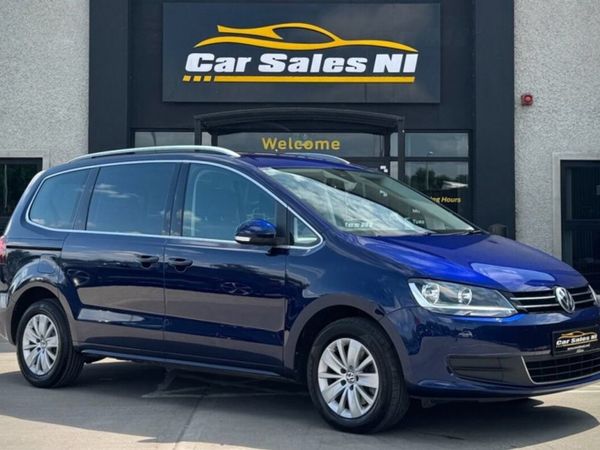 Volkswagen Sharan MPV, Diesel, 2020, Blue