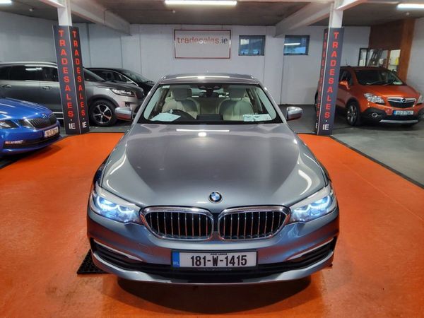 BMW 5-Series Saloon, Diesel, 2018, Grey