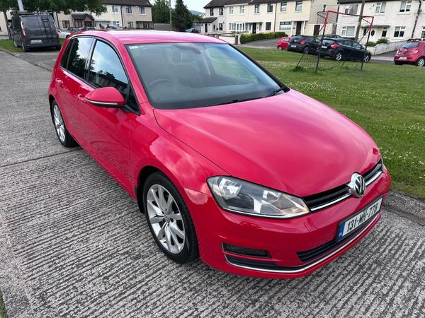 Volkswagen Golf Estate, Petrol, 2013, Red