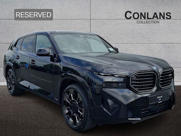 BMW XM SUV, Petrol Plug-in Hybrid, 2025, Black