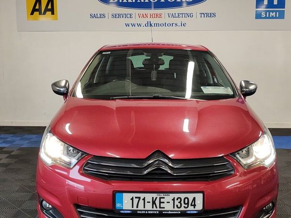 Citroen C4 Hatchback, Petrol, 2017, Red