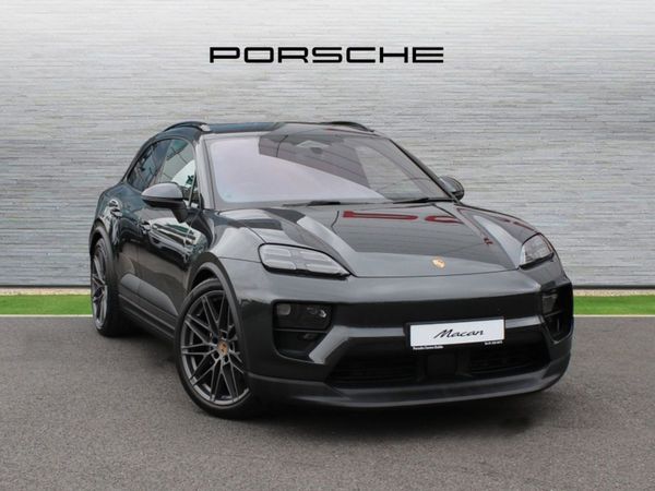 Porsche Macan SUV, Electric, 2025, Grey