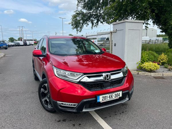 Honda CR-V SUV, Petrol Hybrid, 2020, Red