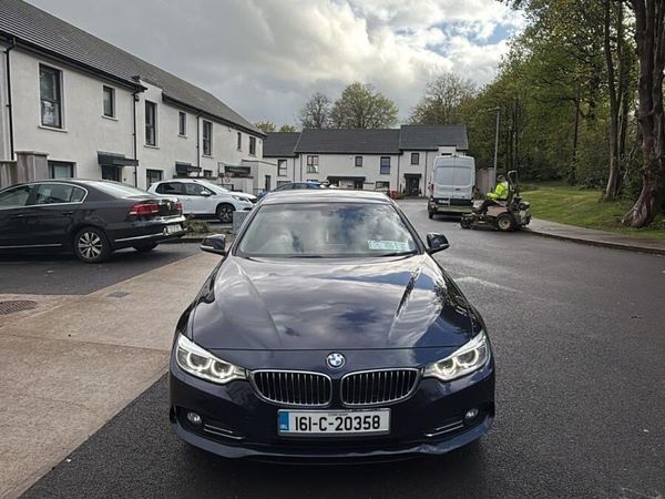 BMW 4-Series Coupe, Diesel, 2016, Blue