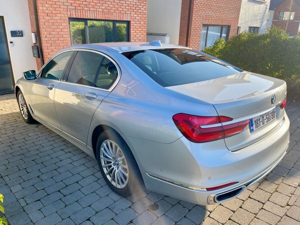 BMW 7-Series Saloon, Diesel, 2018, Silver