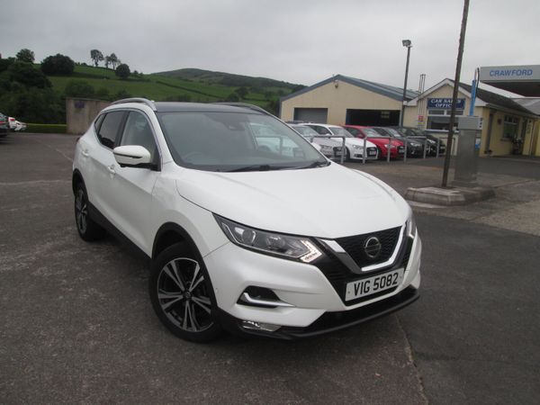 Nissan Qashqai SUV, Diesel, 2019, White
