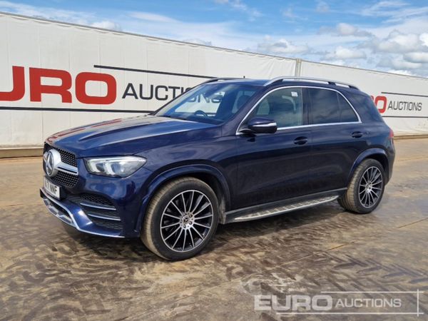 Mercedes-Benz GLE SUV, Diesel, 2022, Blue