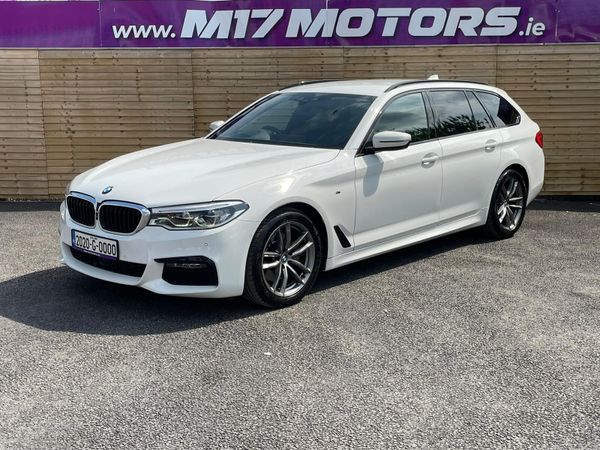BMW 5-Series Estate, Diesel, 2020, White