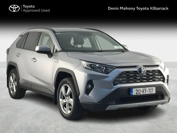 Toyota RAV4 SUV, Petrol Hybrid, 2021, Grey