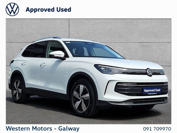 Volkswagen Tiguan SUV, Diesel, 2024, White