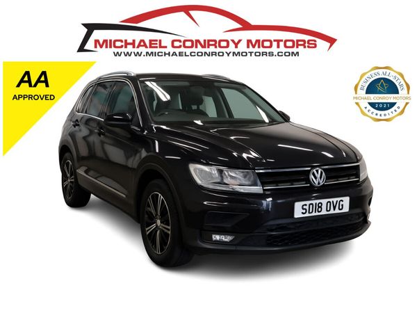 Volkswagen Tiguan SUV, Diesel, 2018, Black